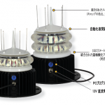 4-12nm+  調整可能な長距離航路標識灯    OSK 72TMSL-APOLLO-155