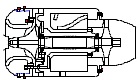 ターボジェットエンジン実習装置　推力200N｜OSK77FDMT553