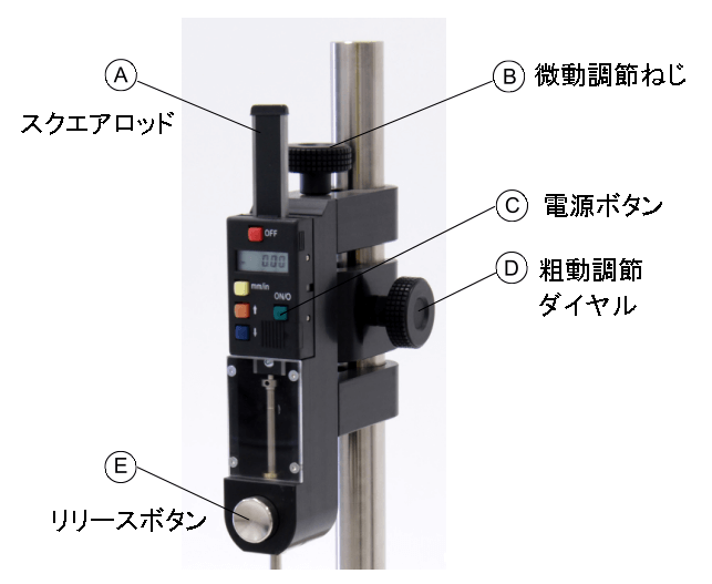 デジタル表示標準針入度試験機　OSK 40DP-81B0100D