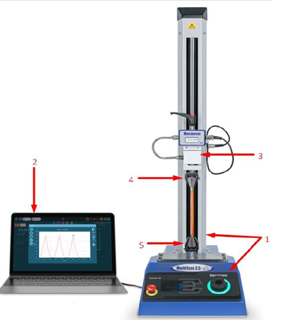 Mecmesin シリンジ試験【ISO11040-0: 針の貫入と針の引き抜き】OSK 55NV02A