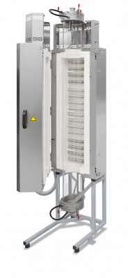 OSK 50OU023　トランク型管状炉 水平式／直立式 最高温度1300℃ ガス雰囲気または真空