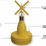 直径1250mmナビゲーションブイ     OSK72TMSL-B1250