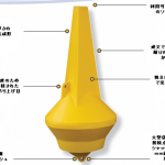 直径700mmマーカーブイ    OSK72TMSL-B700